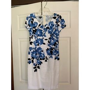 🦋 Beautiful Talbots floral dress  2p/fits like 4p